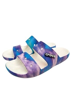 Crocs Out of This World Unisex Womens 12.5 Mens 11 Slide Slip-on Jibbitz Casual